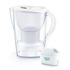 Brita Фільтр-глечик Marella XL Memo MXPro 3.5л (2л очищеної води) + 3 картриджа білий (1052782)