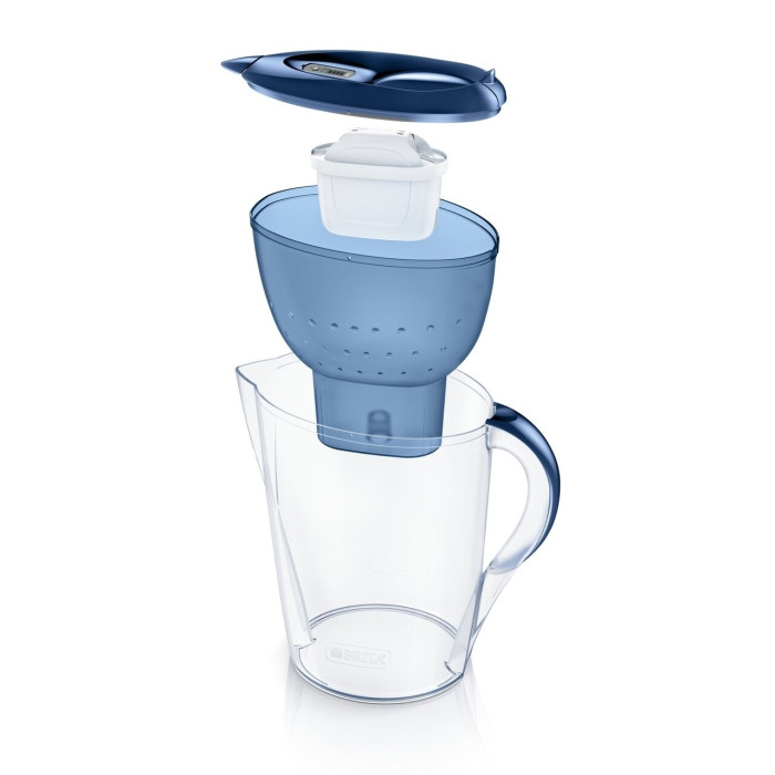 Brita Фільтр-глечик Marella XL Memo MXPro 3.5л (2л очищеної води) + 2 картриджа синій (1052786)