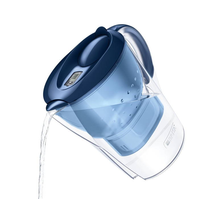 Brita Фільтр-глечик Marella XL Memo MXPro 3.5л (2л очищеної води) + 2 картриджа синій (1052786)