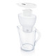 Brita Фільтр-глечик Marella Memo MXPro 2.4л (1.4л очищеної води) + 3 картриджа білий (1052791)