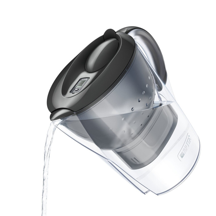 Brita Фільтр-глечик Marella Memo MXPro 2.4л (1.4л очищеної води) + 3 картриджа графіт (1052796)