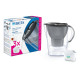 Brita Фільтр-глечик Marella Memo MXPro 2.4л (1.4л очищеної води) + 3 картриджа графіт (1052796)