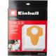 Мішки синтетичні до пилососів Einhell 30-50 л, 5 шт (2351195)