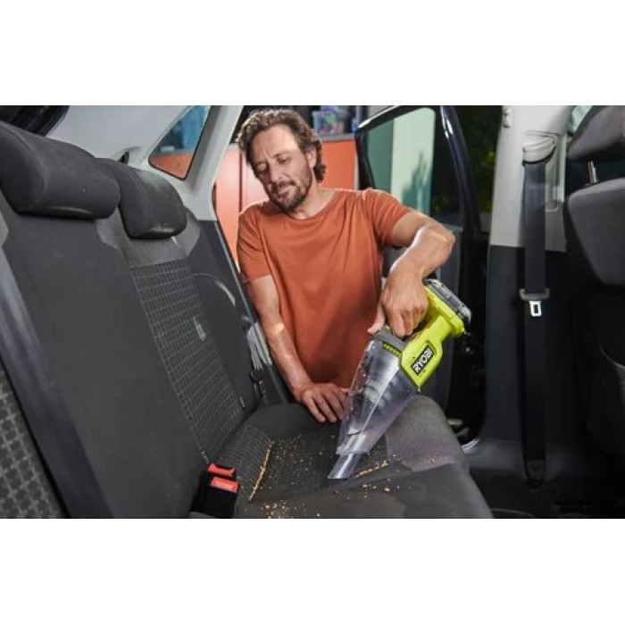 Ryobi Пилосос професійний акумуляторний RHV18-0, 18В ONE+, 34аВт, контейнер 0.6л, HEPA 11, без АКБ та ЗП (5133005655)
