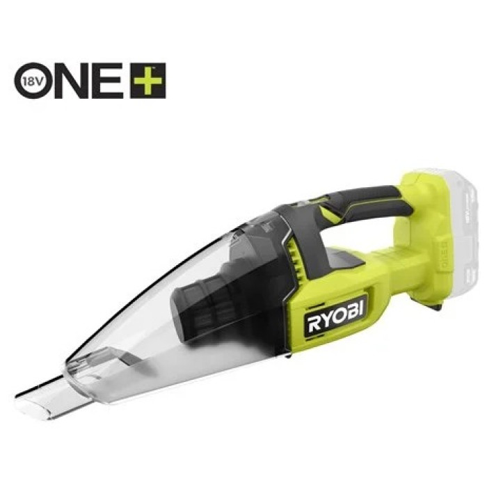 Ryobi Пилосос професійний акумуляторний RHV18-0, 18В ONE+, 34аВт, контейнер 0.6л, HEPA 11, без АКБ та ЗП (5133005655)