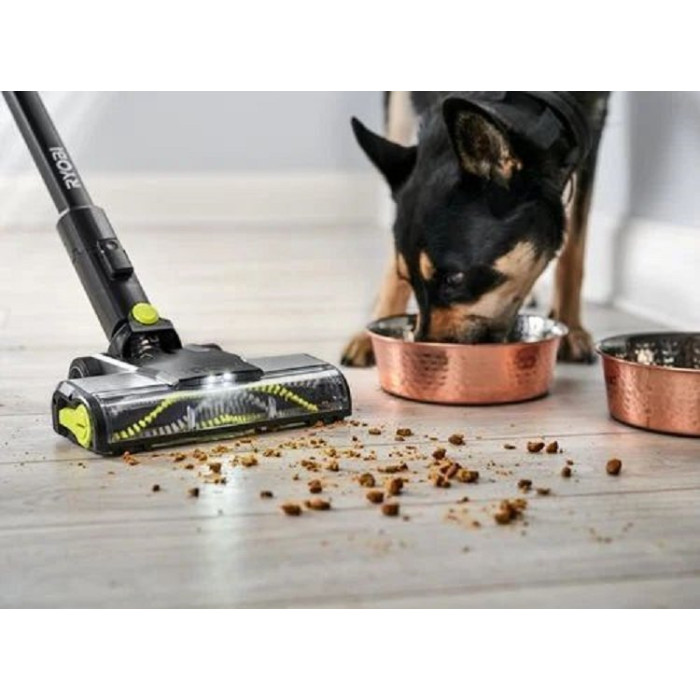 Ryobi Пилосос акумуляторний ONE+ HP RSV18X-1X40G 18В 1х4А·год 90Вт 20кПа контейнер 0.8л HEPA12 3.1кг (5133005660)