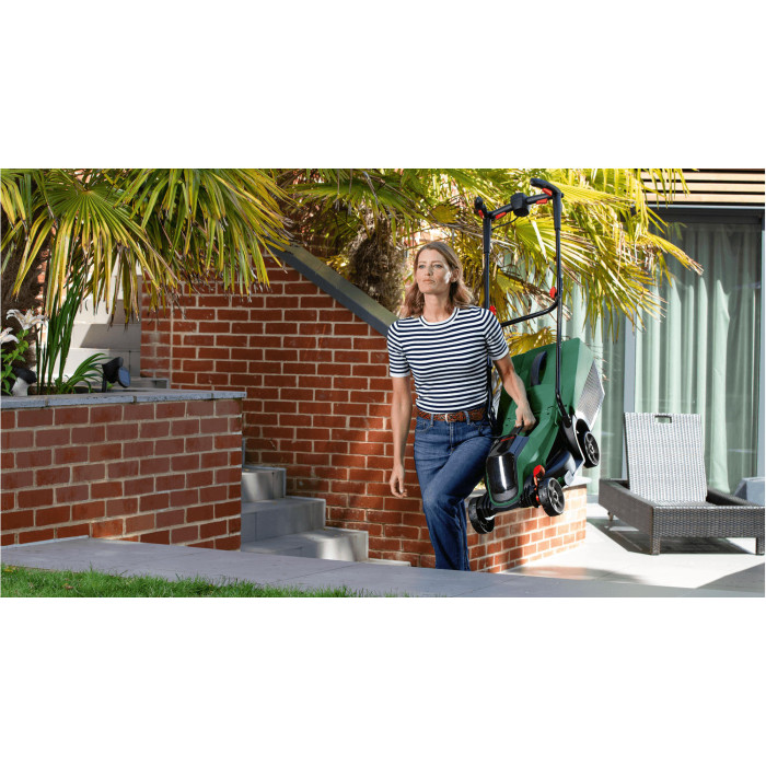 Газонокосарка акумуляторна Bosch CityMower 18V-32-300 18В 32см 31л 30-60мм 8.8кг без АКБ і ЗП (06008B9A08)