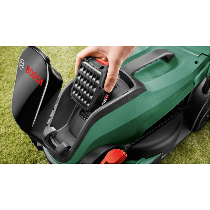 Газонокосарка акумуляторна Bosch CityMower 18V-32-300 18В 32см 31л 30-60мм 8.8кг без АКБ і ЗП (06008B9A08)