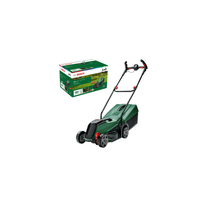 Газонокосарка акумуляторна Bosch CityMower 18V-32-300 18В 32см 31л 30-60мм 8.8кг без АКБ і ЗП (06008B9A08)