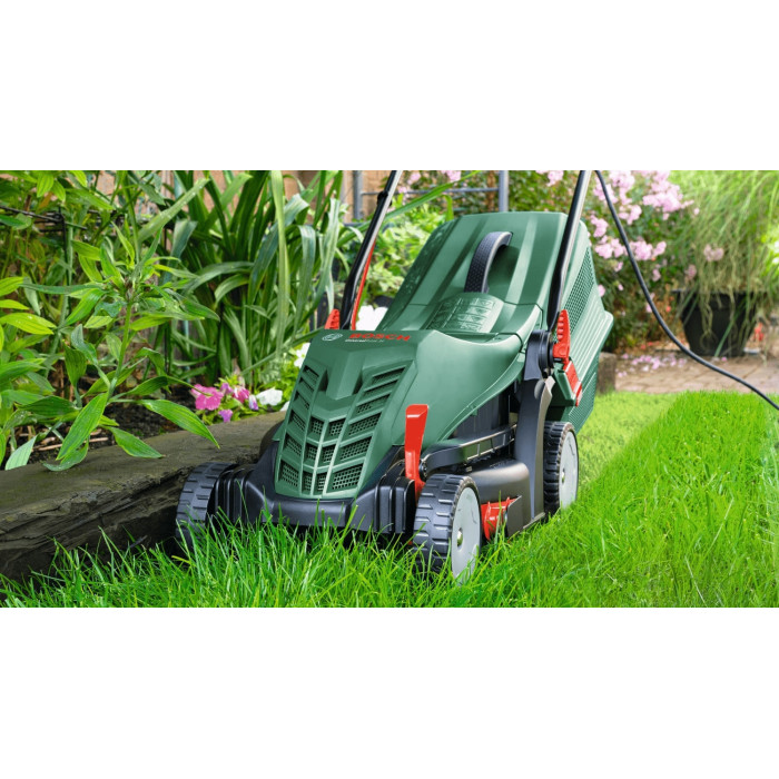 Газонокосарка мережева Bosch UniversalRotak 34-405 1300Вт 34см 40л 27-50мм 11кг (06008A6401)