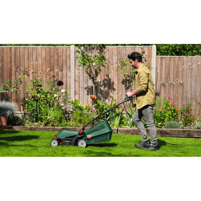 Газонокосарка мережева Bosch UniversalRotak 34-405 1300Вт 34см 40л 27-50мм 11кг (06008A6401)