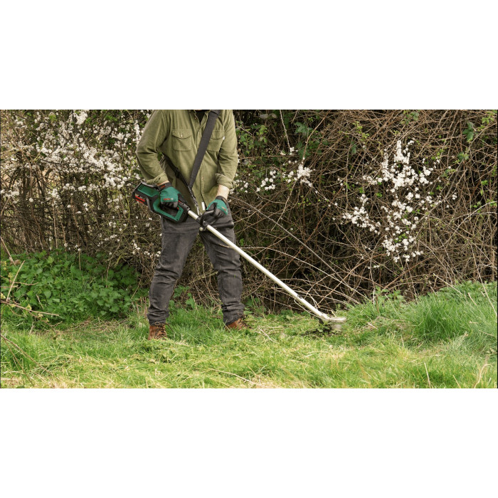 Тример садовий акумуляторний Bosch AdvancedGrassCut 36V-23-750 36V 23см 1х2А·год ЗПAL 36V-20 4.1кг (06008C1K03)