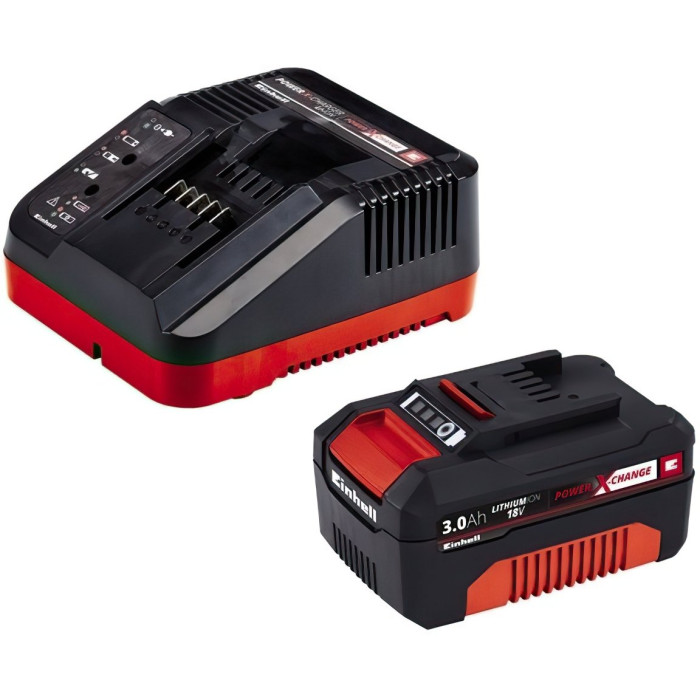 Газонокосарка акумуляторна Einhell GE-CM 18/30 Li (1x3,0Ah) (3413155)