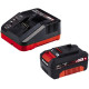 Газонокосарка акумуляторна Einhell GE-CM 18/30 Li (1x3,0Ah) (3413155)
