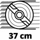 Акумуляторна газонокосарка Einhell GE-CM 36/37 Li Solo, без акб і з/п (3413172)