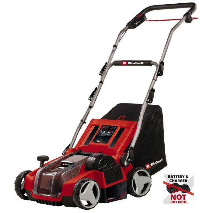 Einhell Аератор-скарифікатор акумуляторний GE-SA 36/35 Li - Solo 36В 35см безщітковий ножи 16шт 11.31кг (без АКБ та ЗП) (3420685)