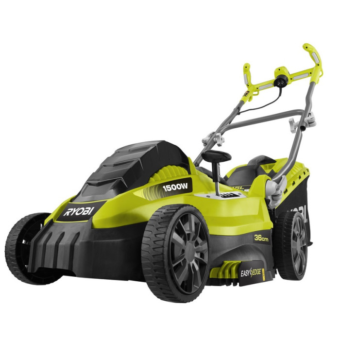 Ryobi Газонокосарка RLM15E36H 1500Вт 36см 45л 20-70мм EasyEdge 11.5кг (5133002345)