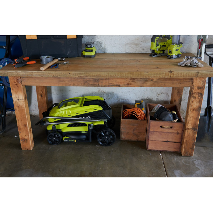 Ryobi Газонокосарка RLM13E33S 1300Вт 33см 35л 20-60мм EasyEdge 9кг (5133002343)