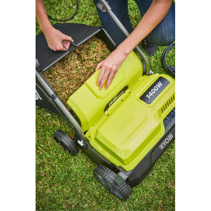 Ryobi Аератор-скарифікатор мережевий RY1400SF35B 1400Вт 35см 55л 11.2кг (5133004656)