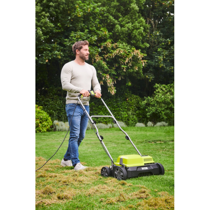 Ryobi Аератор-скарифікатор мережевий RY1400SF35B 1400Вт 35см 55л 11.2кг (5133004656)