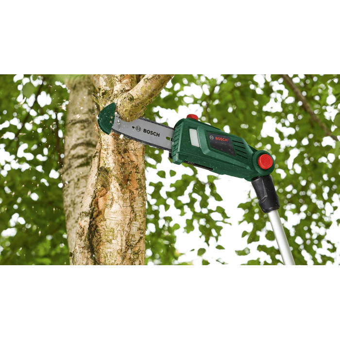 Bosch Пила ланцюгова акумуляторна UniversalChainPole 18В 210-260см шина 20см 3.6кг без АКБ та ЗП (06008B3101)