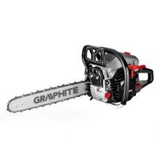 Пила ланцюгова бензинова GRAPHITE 40/45см 2кВт/2.7л.с. 52см3 5.53кг (58G954)