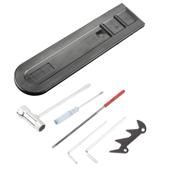 Пила ланцюгова бензинова GRAPHITE 40/45см 2кВт/2.7л.с. 52см3 5.53кг (58G954)