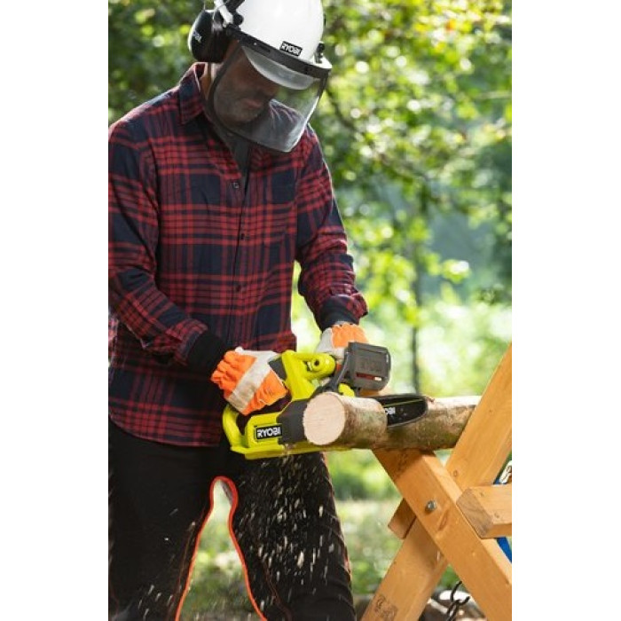 Ryobi Пила ланцюгова акумуляторна RY18CS20A-0 18В ONE+ шина 20см 2.6кг без АКБ та ЗП (5133005414)