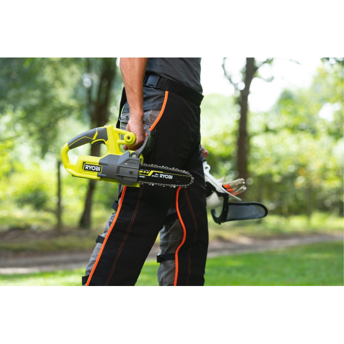 Ryobi Пила ланцюгова акумуляторна ONE+ RY18CS20A-125 18В акб 1х2.5А·год ЗП 20см 2.3кг (5133005415)