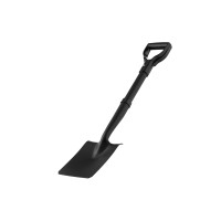 2E Лопата пряма Fold, сталевий держак, 2 мм, 70 см, 1.05кг (2E-S70S)