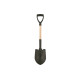 2E Лопата штикова Digger 1, дерев’яний держак, 1.5 мм, 78 см, 0.84кг (2E-S78W)