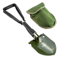 Neo Tools 63-121 Лопата туристична, саперна, 5в1, лопата, кирка, відкривалка для пляшок, пила, торцевий ключ на 10 мм, чохол (63-121)