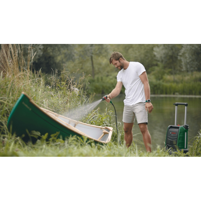 Мінімийка акумуляторна Bosch Fontus 18V 18В20бар 386л/год 7.5кг без АКБ і ЗП (06008B6102)