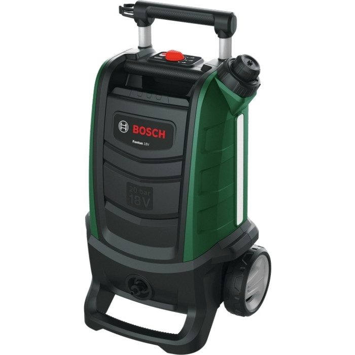 Мінімийка акумуляторна Bosch Fontus 18V 18В20бар 386л/год 7.5кг без АКБ і ЗП (06008B6102)