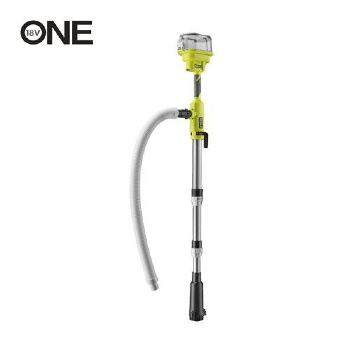 Насос для води акумуляторний Ryobi ONE+ RY18STPA-0 18В 3360л/год перекачування 7м телескопічний 0.7-1.2м таймер відключення 2.5кг без АКБ та ЗП (5133005716)