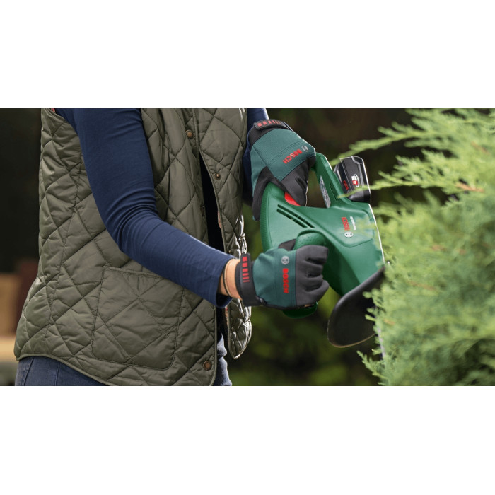 Кущоріз акумуляторний Bosch EasyHedgeCut EasyHedgeCut 18-45 18В акб 1х2А·год лезо 45см крок різу 15мм ЗП 3.7кг (0600849H02)