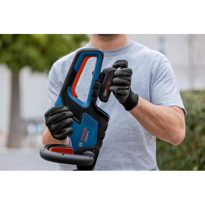 Кущоріз акумуляторний Bosch GHE 18V-60 18В 60мм крок різу 23мм 2.3кг без АКБ та ЗП (06008C9000)