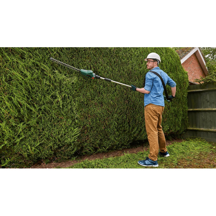 Кущоріз акумуляторний Bosch UniversalHedgePole 18 18В 43мм крок різу 16мм 3.6кг без АКБ та ЗП (06008B3001)
