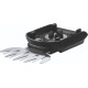Ножиці для трави акумуляторні Bosch AdvancedShear 18V-10+ насадка кущоріз 10/20см крок різу 8мм 1xPBA 2.0Ah 2.45кг (0600857000)
