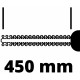 Кущоріз телескопічний акумуляторний Einhell GC-HH 18/45 Li T - Solo PX, 18В 450м, 3.5кг(без АКБ та ЗП) (3410585)