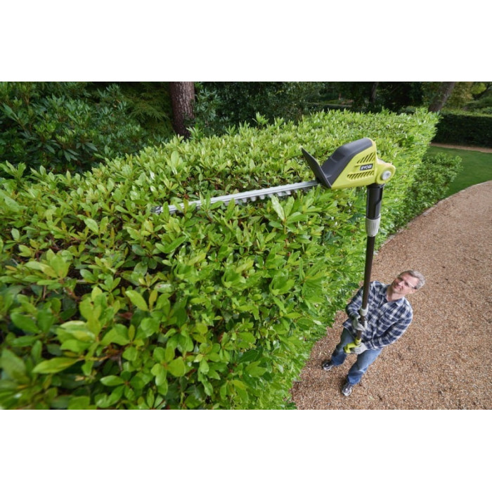 Ryobi Кущоріз акумуляторний висотний ONE+ OPT1845 18В 45см крок різу 18мм 4.2кг без АКБ та ЗП (5133002523)