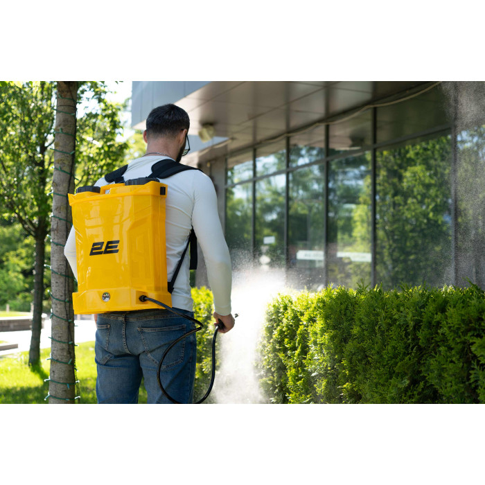 2E Обприскувач акумуляторний AquaSpray 16LR 16л 12В 1х8А·год 4.5бар 2.9л·хв 4.9кг вольтметр (2E-16LBS)