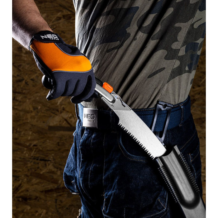 Neo Tools Пила садова, 33см, 3D зуби, 7 TPI, 0.242кг, чохол (42-101)