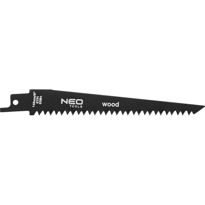 Пила садова Neo Tools тримач, 15см, 24 TPI, 18 TPI, 6 TPI, двокомпонентне руків'я, 0.182кг (44-650)