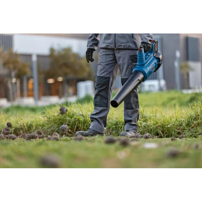 Повітродув садовий акумуляторний Bosch AdvancedLeafBlower 18В-750 198 км/год 2.8кг без АКБ і ЗП (06008D2000)