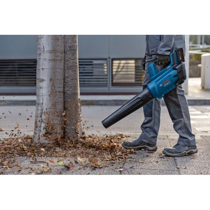 Повітродув садовий акумуляторний Bosch AdvancedLeafBlower 18В-750 198 км/год 2.8кг без АКБ і ЗП (06008D2000)