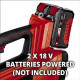 Einhell Повітродувка GE-LB 36/210 Li E-Solo, PXC, акум., 816м?/г, безщіткова, 2.38кг, (без АКБ та ЗП) (3433620)