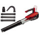 Einhell Повітродув акумуляторний GP-LB 18/200 Li GK - Solo, 18В, 200км/г, 630м3/г, набір подовжувальний, 2.2кг, без АКБ і ЗП (3433550)
