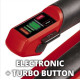 Einhell Повітродув акумуляторний GP-LB 18/200 Li GK - Solo, 18В, 200км/г, 630м3/г, набір подовжувальний, 2.2кг, без АКБ і ЗП (3433550)