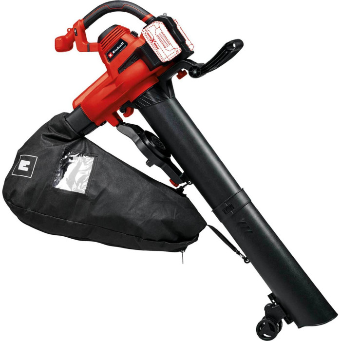 Einhell Повітродув-пилосос садовий акумуляторний GE-LB 36/230 Li E - Solo 36В PXC 230км/год 700куб/год 45л 3.1кг без АКБ і ЗП (3433630)